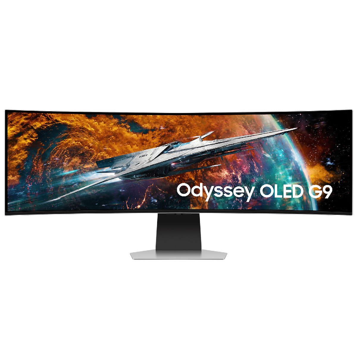 شاشة سامسونج 49 بوصة Odyssey OLED G9 Curve Gaming Monitor، 240 هرتز | LS49CG954SMXUE شاشة سامسونج 49 بوصة Odyssey OLED G9 Curve Gaming Monitor، 240 هرتز | LS49CG954SMXUE